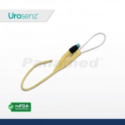 Urosenz Latex Foley Catheter, 2-Way w/ Stylet (10 pcs)